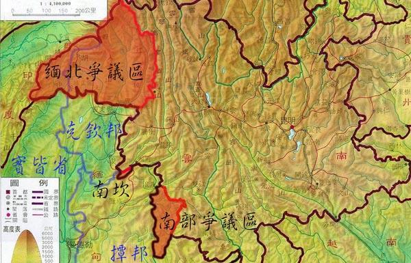 边界条约,对双方1909平方公里的争议领土,18%划归中国,82%划归缅甸