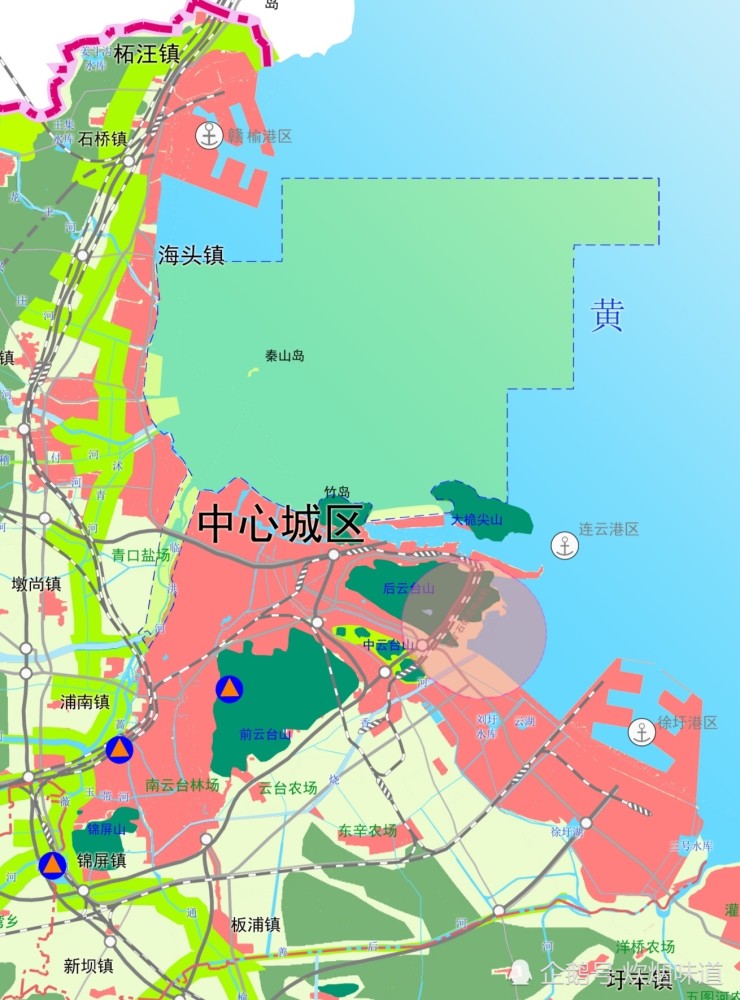 连云港未来的深水港在前三岛港区
