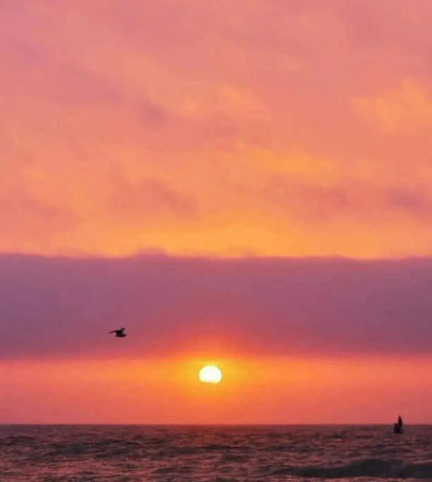 日落尤其温柔人间皆是浪漫