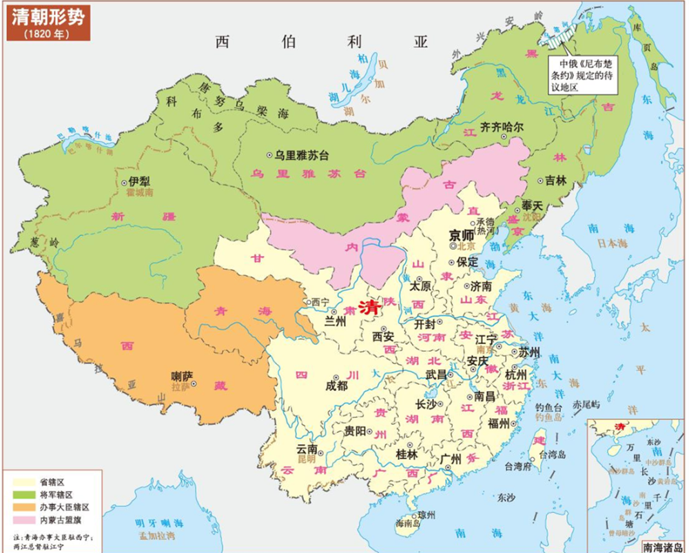 王朝覆灭仍有1100万土地清朝是靠什么保留下这些领土