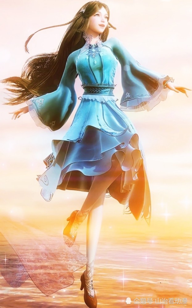 宁荣荣是小巧玲珑的公主形象,她来史莱克学院时,长