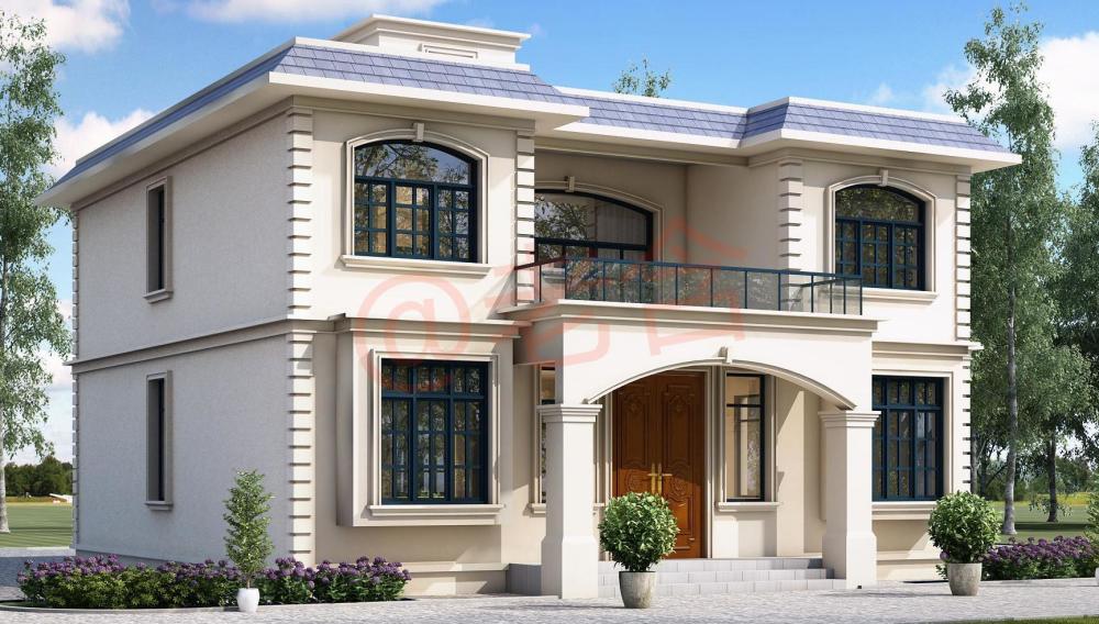 农村受欢迎的2套二层别墅设计图,造价仅18万,自建房不二选择