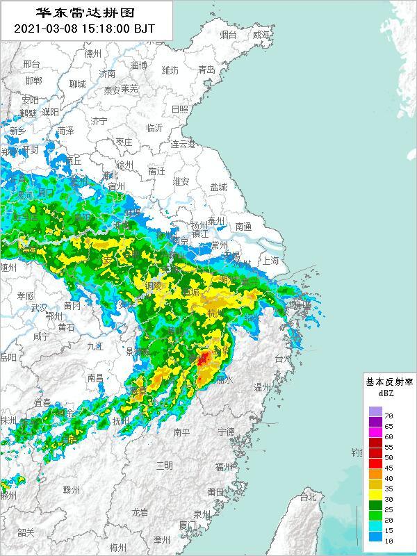 红波|华东雷达图上突现大量红波，雷雨要来了？分析：是假波，无需担心