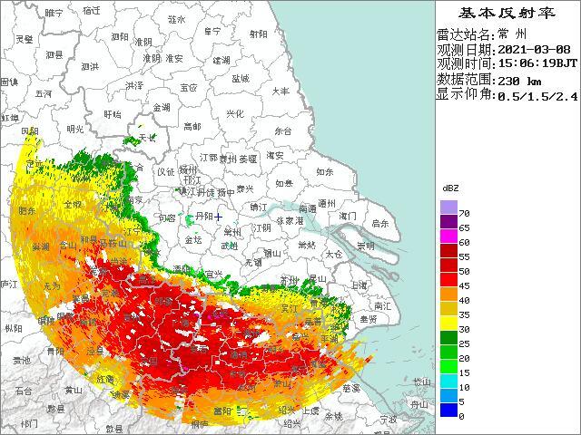 红波|华东雷达图上突现大量红波，雷雨要来了？分析：是假波，无需担心