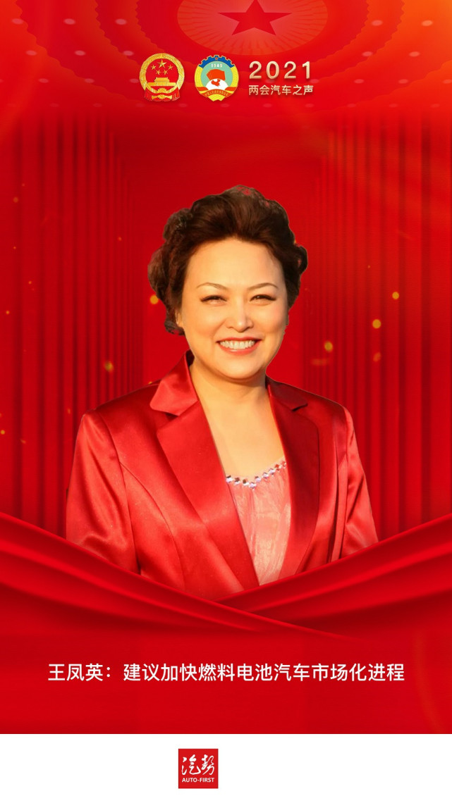 王凤英建议加快燃料电池汽车市场化进程