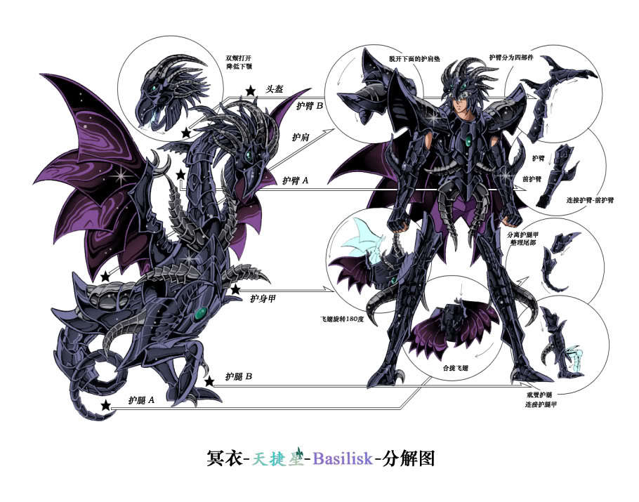 圣斗士星矢ss中冥衣的造型来源