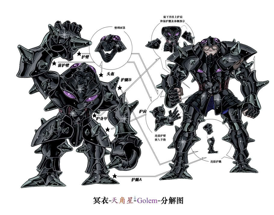 圣斗士星矢ss中冥衣的造型来源