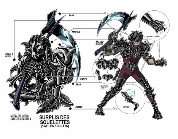 圣斗士星矢ss中冥衣的造型来源