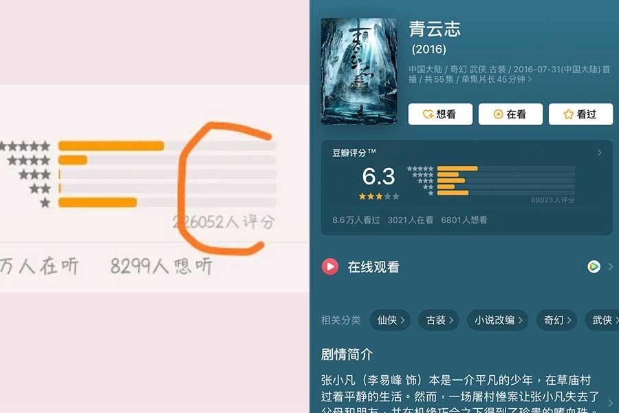 粉圈势力太强大豆瓣评分不再可靠经典类型分析看这里不怕看剧又踩雷