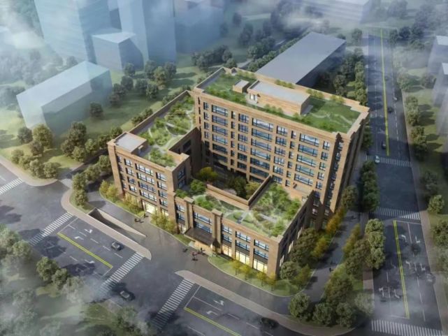 虹桥新慧总部湾效果图作为链接长三角城市群的门户节点,虹桥新慧