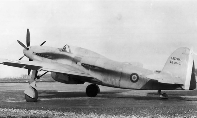 颜值果然和战斗力成正比夭折的二战法国阿森纳vb10战斗机