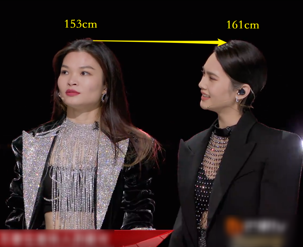 浪姐2杨丞琳到底多高和153的苏运莹站在一起身高差距让人不敢信