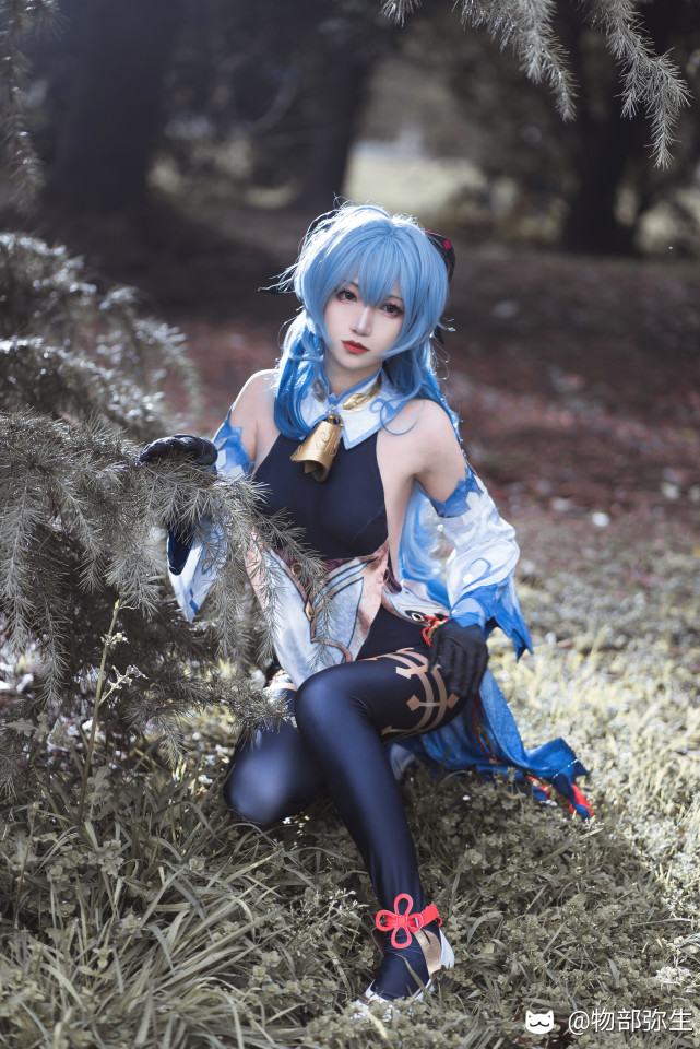 喵特cos原神甘雨为了岩王帝君