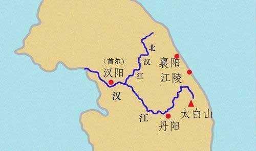 韩国汉江地图图片