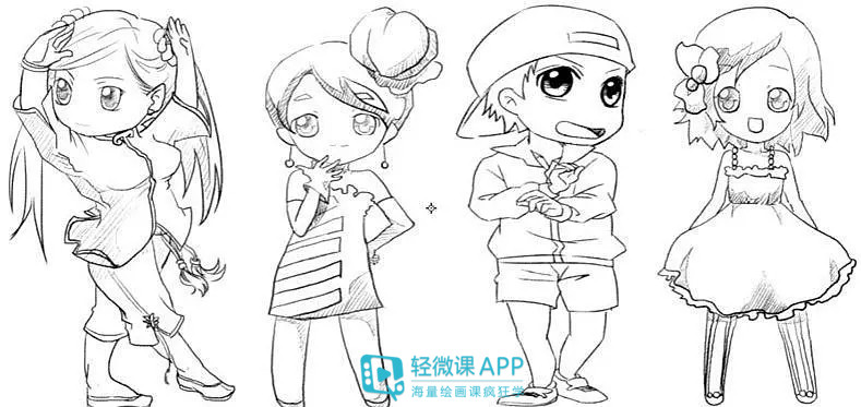 如何画出q版人物 Q版人物绘画教程参考 腾讯新闻