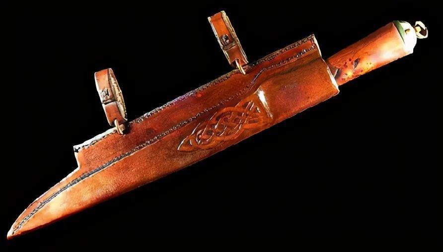 撒克逊勇士的必备武器造型奇特的撒克逊战刀