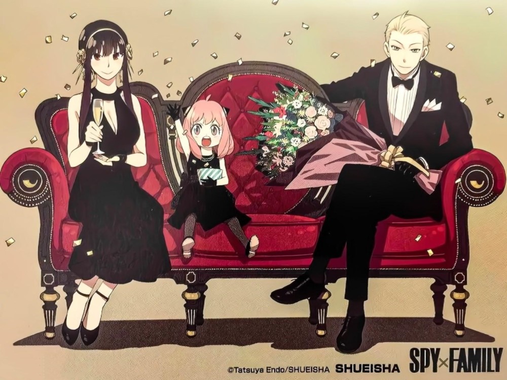 二次元"史密斯夫妇"一家的爆笑日常!集英社新头牌《间谍过家家》