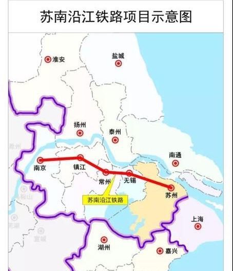 南沿江高铁线路图图片