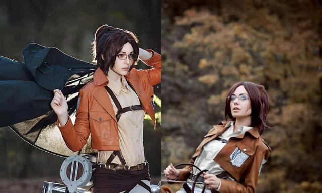 进击的巨人也不错,韩吉则是侧脸杀_腾讯新闻