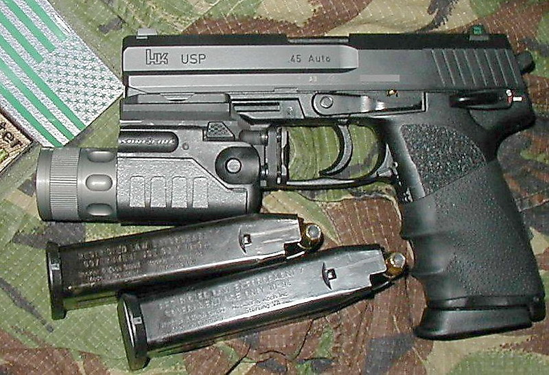 开局丢满地的手枪——hk usp45手枪