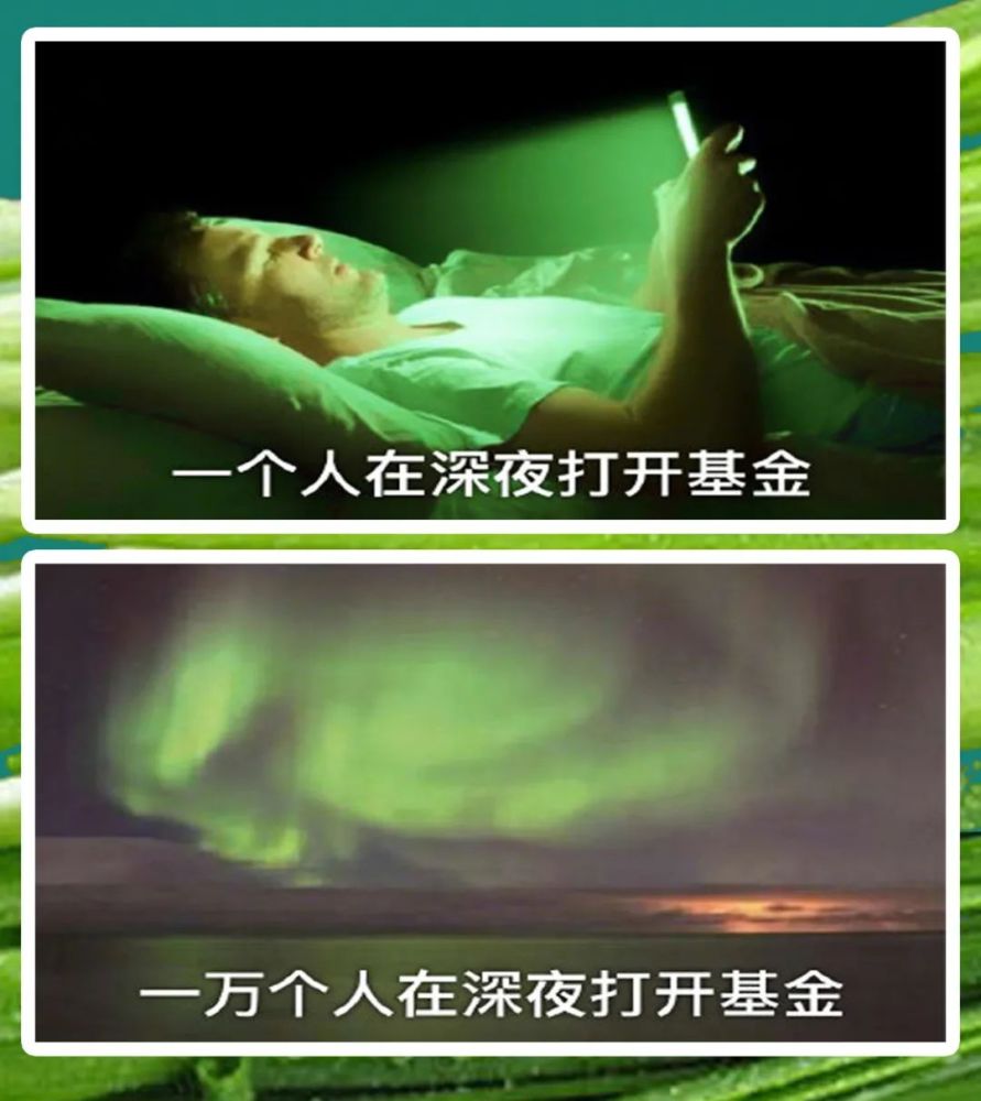 3,原本以为打开基金能被悄悄惊艳,没想到被一道绿光迅猛划过.