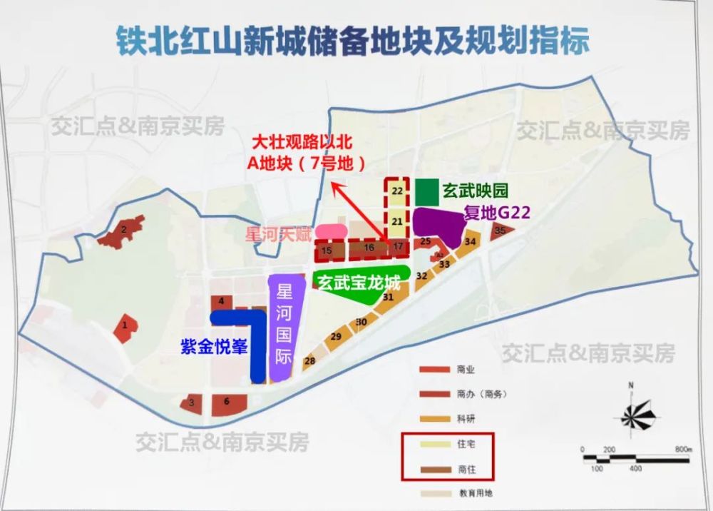 即2019年10月在南京玄武总部经济招商会上亮相的大壮观路以北a地块(7