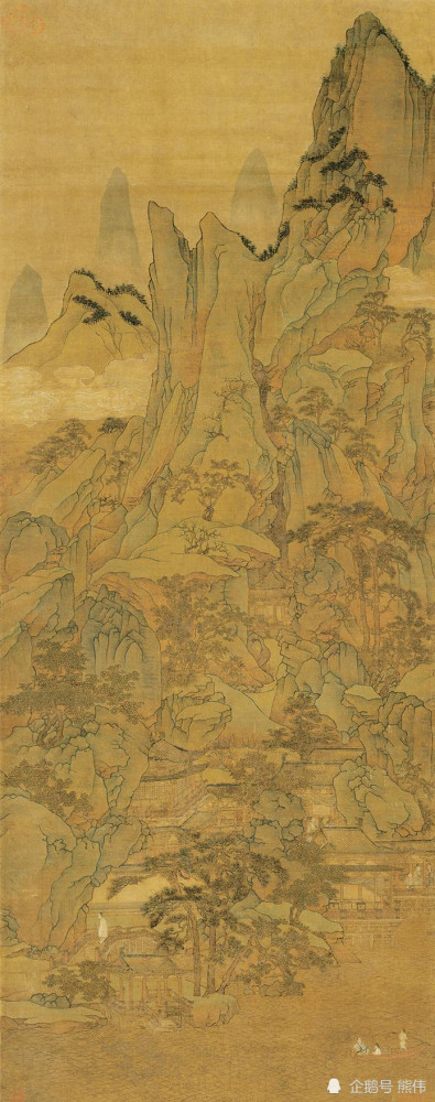 国画的流派诞生,虽然有前后关系,但历朝历代的画家,对于传统的学习,是