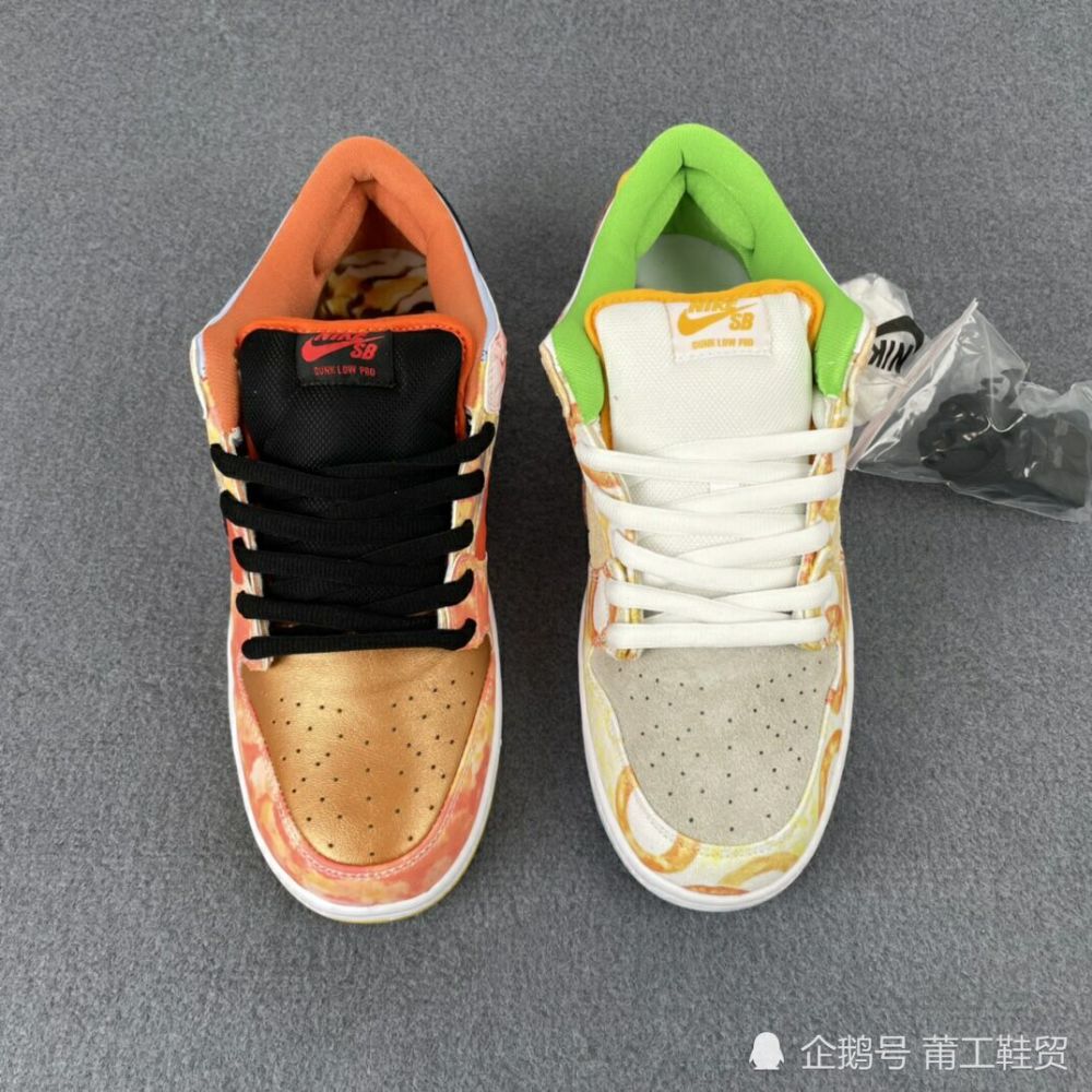干饭人专属潮鞋,上脚个性十足!耐克dunk sb食神鸳鸯开箱测评