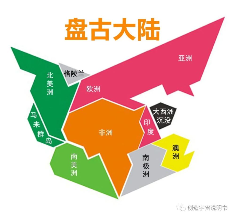 《山海经》地图!盘古大陆!拼图玩具!展现的是上古时的世界地图!