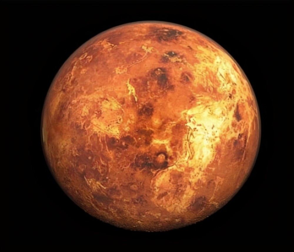 八大行星金星真实照片图片