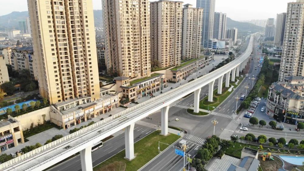 轨道交通5号线跳磴至江津段起于轨道交通5号线跳磴站,途经华福路,九江