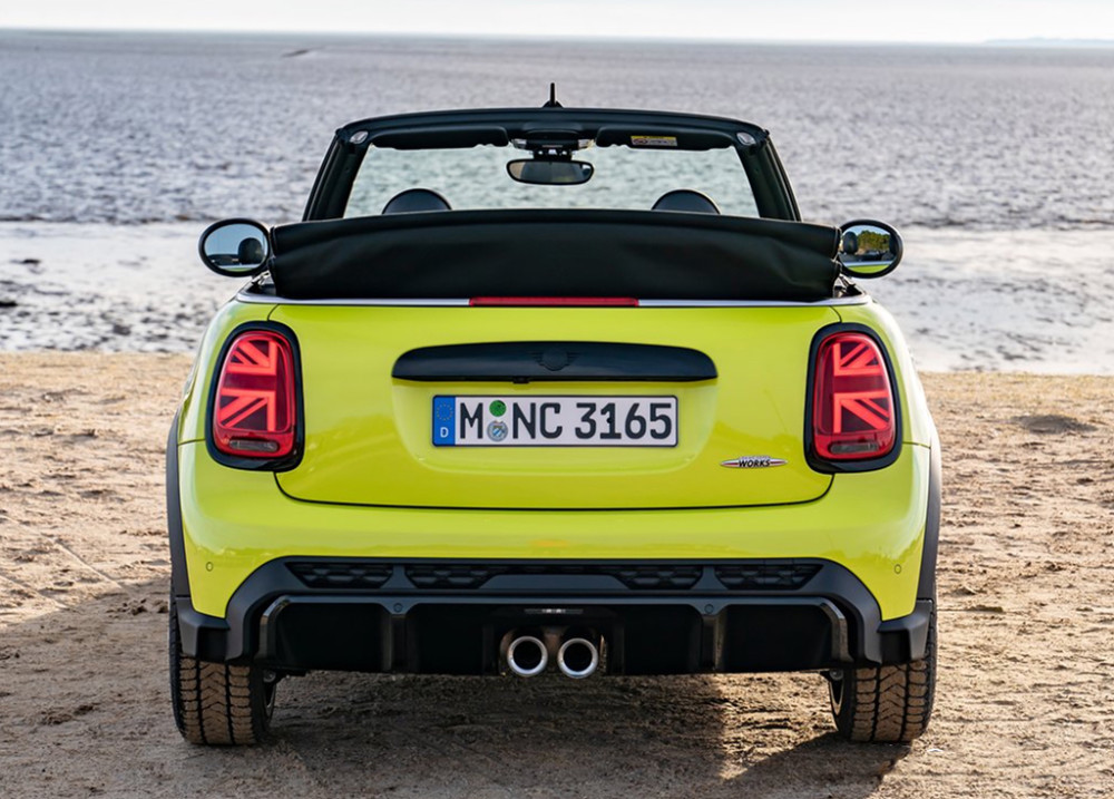 新款minijcw敞篷版官图发布造型细节变化明显