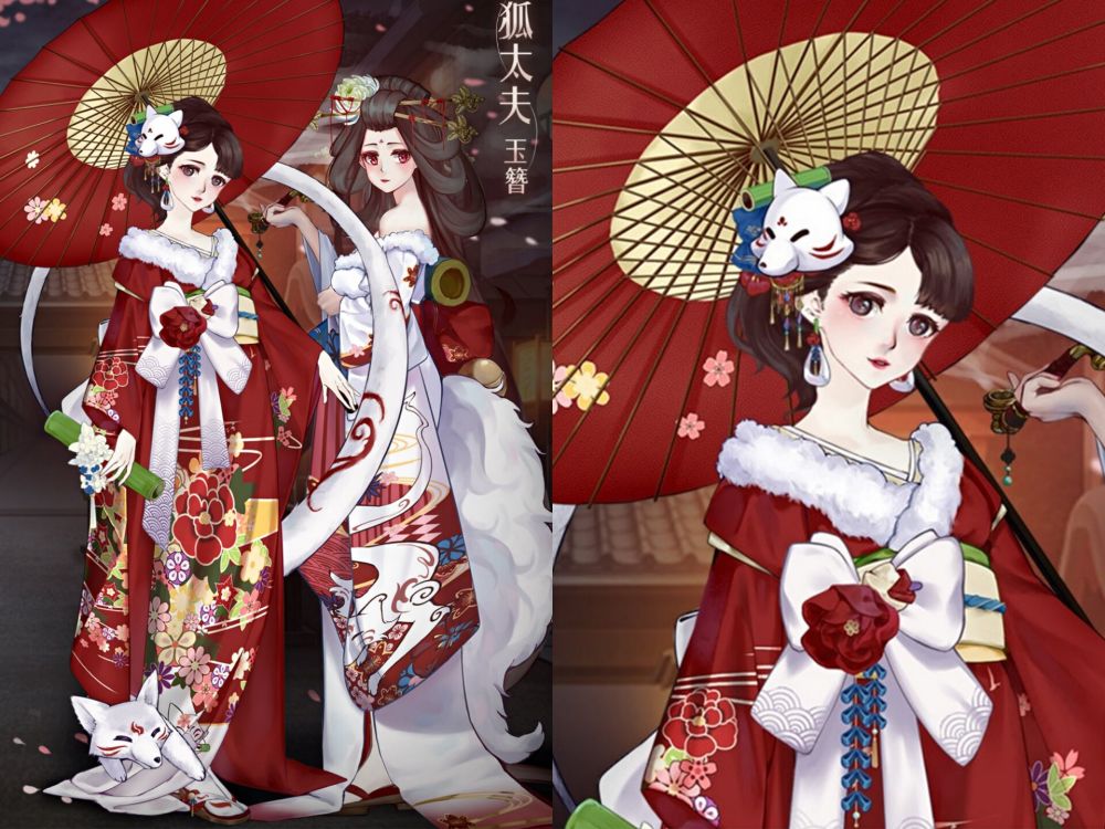 螺旋圆舞曲:收集它无门槛,狐夫人与舞伴玉簪,美到极致_腾讯新闻