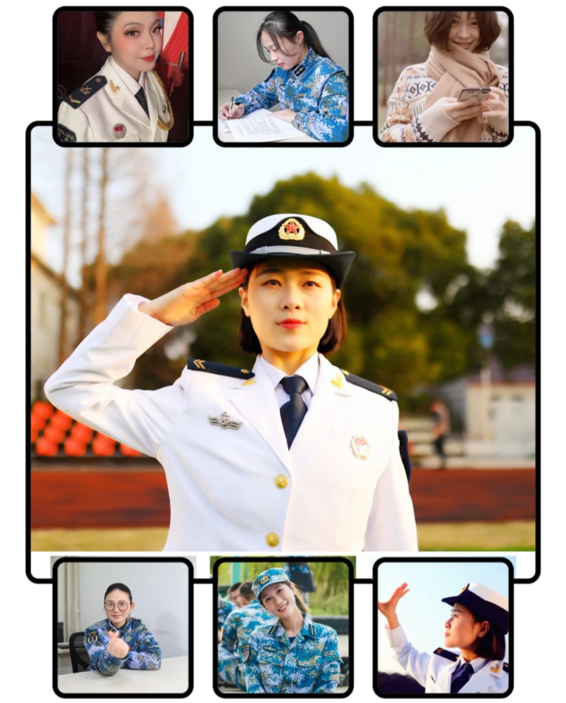 这些海军小姐姐今天出镜