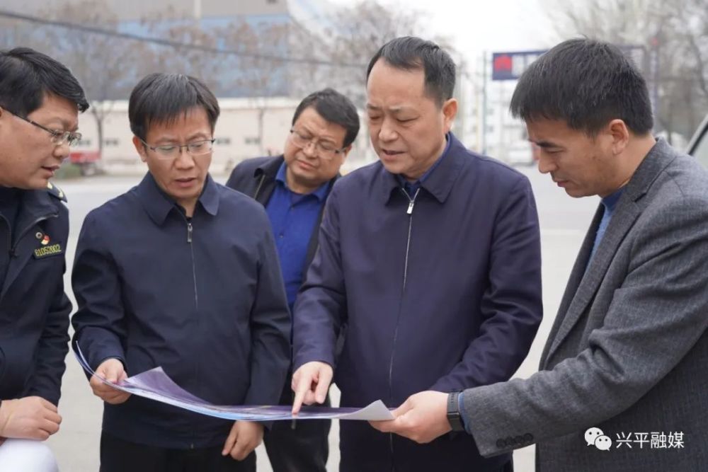 兴平新闻贺建权检查城建重点工程进展情况