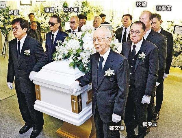 港圈葬礼扶灵3大讲究翁美玲的扶灵人四虎到齐独缺汤镇业