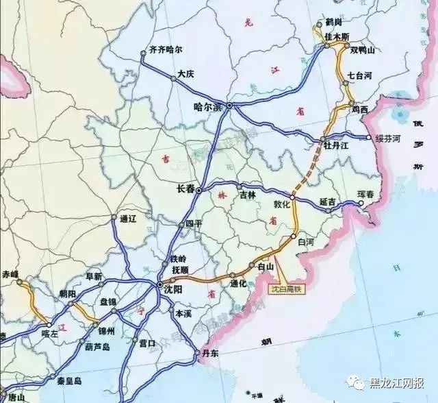 重磅鸡西高铁开通提前牡敦哈绥铁伊齐满齐通高铁消息