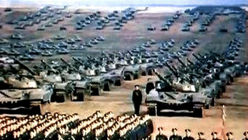 苏联百万"钢铁洪流"杀过来我们能抵抗多久?_腾讯新闻