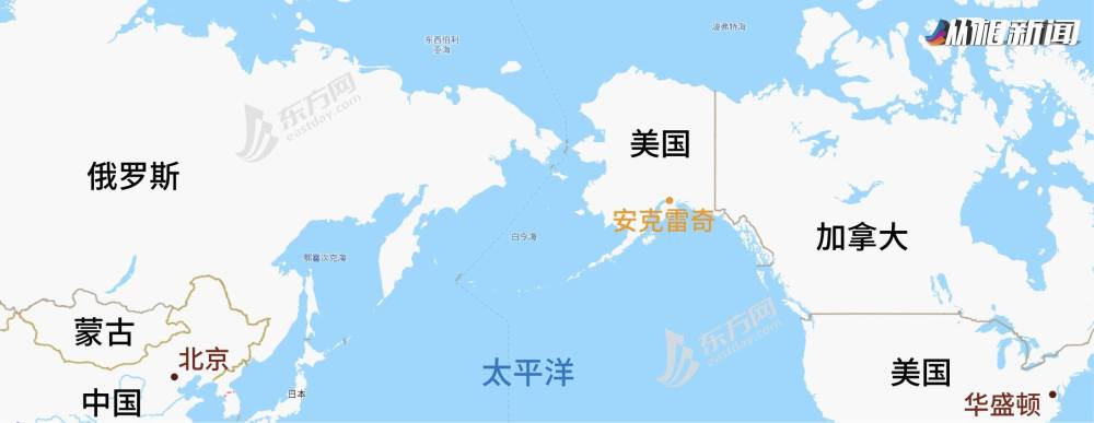 安克雷奇在哪里远离美国本土疫情较轻航线中点站