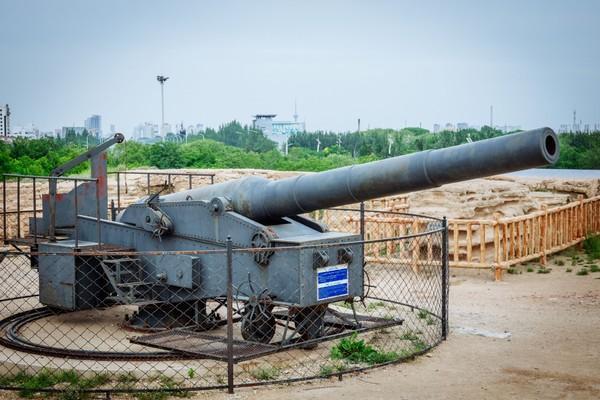 營口西炮臺,北洋水師建造的海防基地,這些都在遼河邊