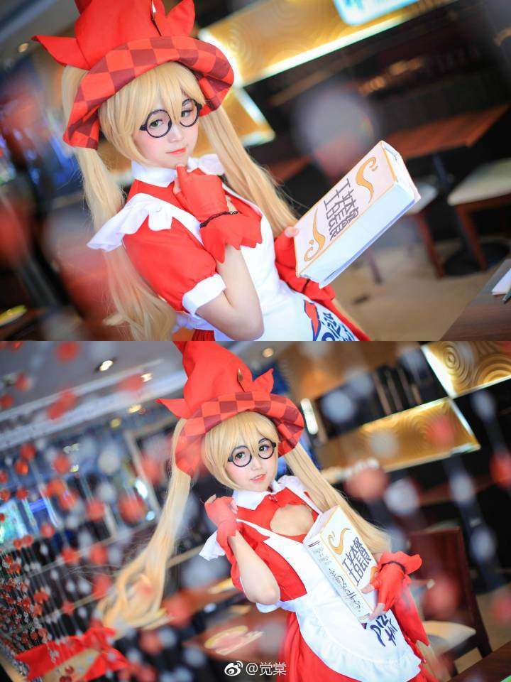 tya事务所 王者荣耀 安琪拉魔法小厨娘cosplay_腾讯新闻