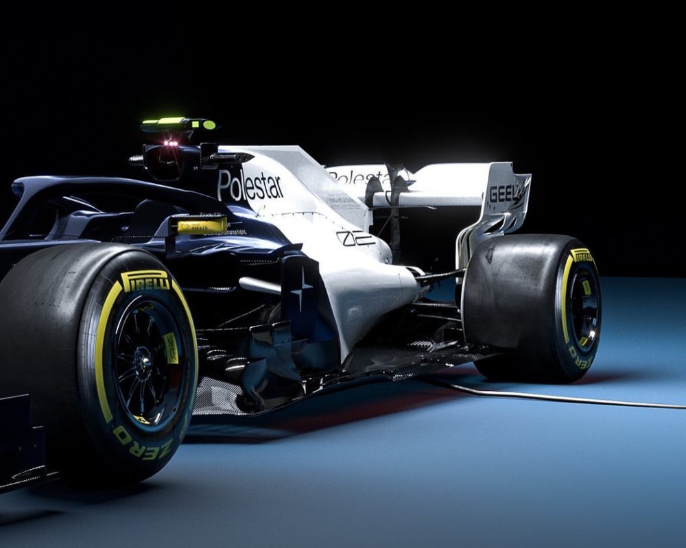 2021年沃尔沃极星概念f1赛车