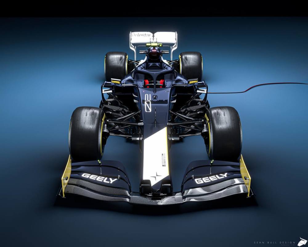 2021年沃尔沃极星概念f1赛车