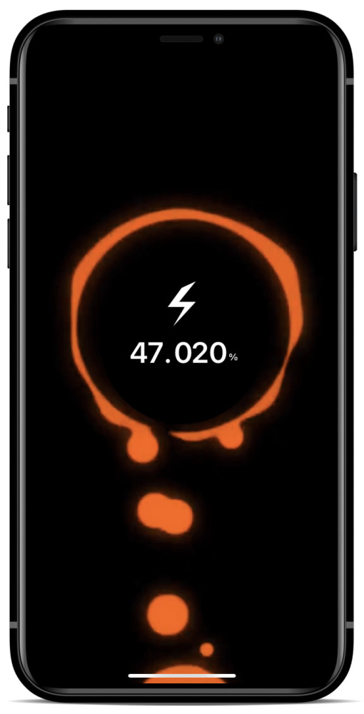 iphone手机居然也可以使用充电酷炫动画完美