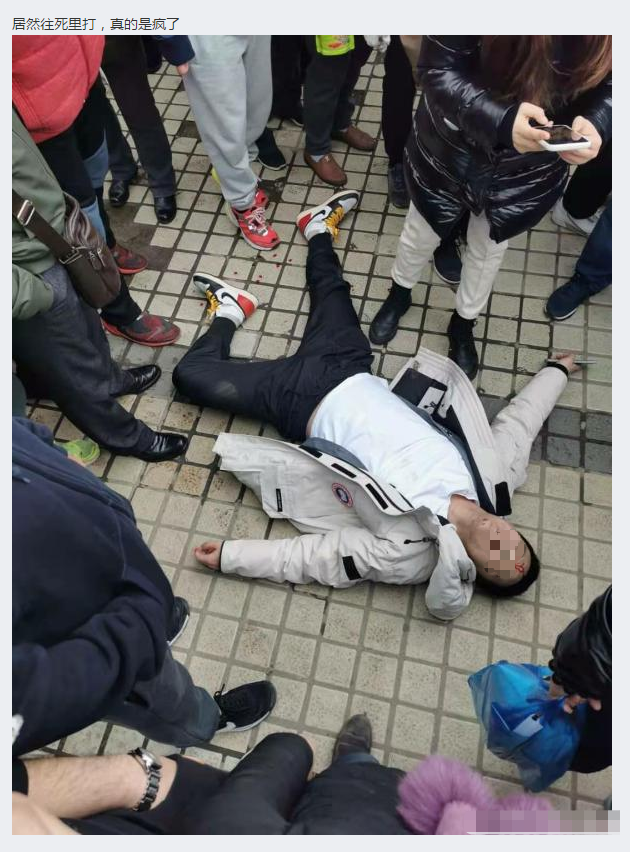 上海一男子在灵石路花鸟市场被保安殴打致死谣言