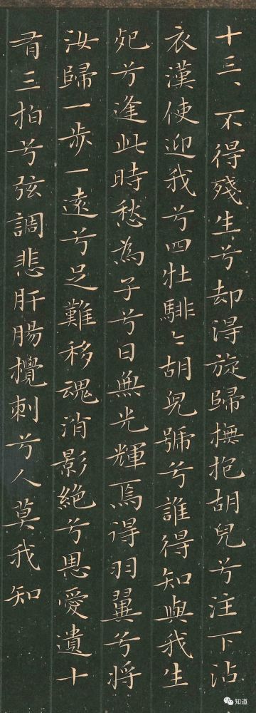 知道書畫楊文彪趴書小楷胡笳十八拍其三完結篇