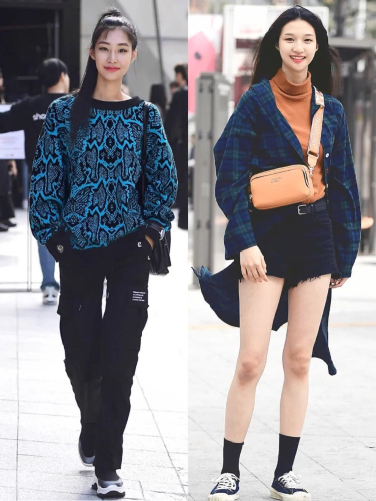 引领潮流的韩国街拍时髦前卫又优雅高级上身轻松凸显气质