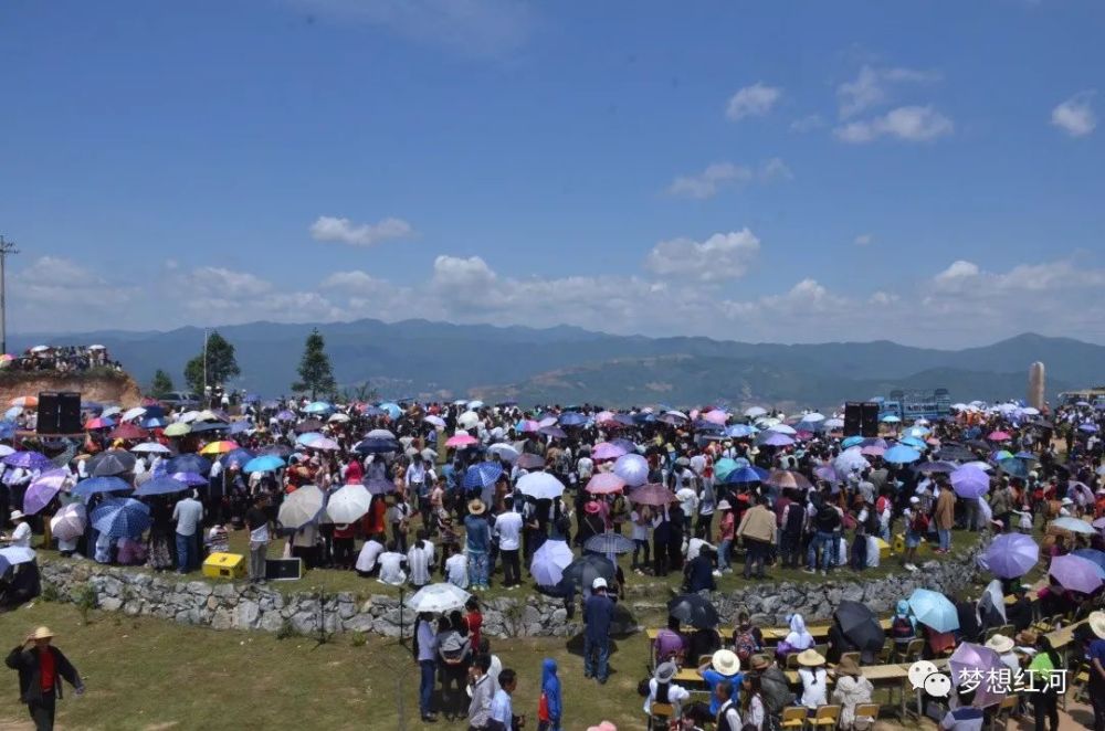 打卡红河县最美乡村大羊街