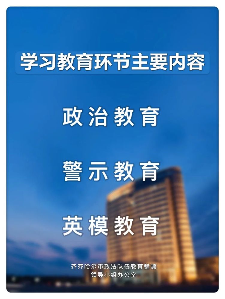 【教育整顿进行时】政法队伍教育整顿应知应会知识