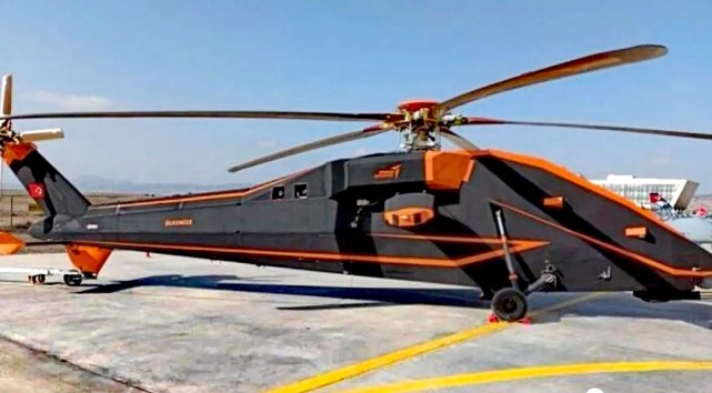 电动6吨级t629无人攻击直升机即将问世土耳其该领域竟然领先美国